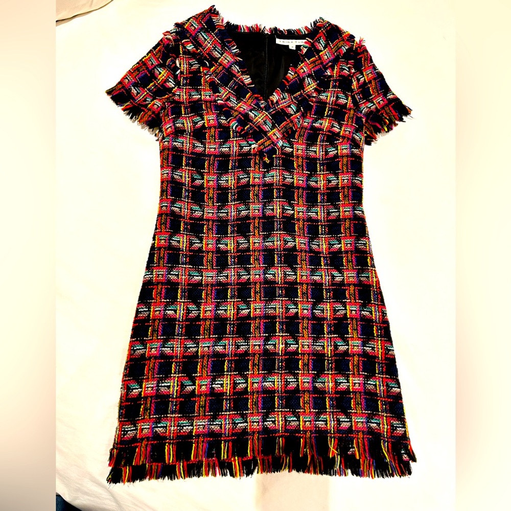 Trina Turk tweed dress
